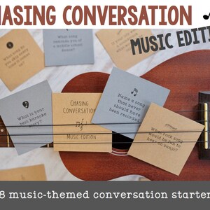 Starters voor muziekgesprekken - Partygames - Happy Hour-activiteiten - Alles over uw favoriete muziek, artiesten en liedjes