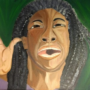 16x12 original oil painting &quot;Singing&quot; Oil Painting