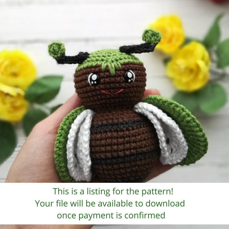 Amigurumi Little BUG Crochet Pattern Etsy