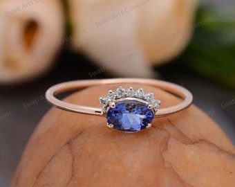 Vintage Tanzanite Rings & Jewelry