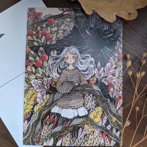 Carte postale Feuilles d'automne
