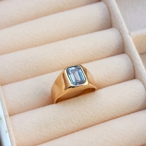 Clear Quartz Ring, 925 Solid Sterling Silver Ring, Copper Ring, White Crystal Quartz Small Gemstone Ring, Gift Ring, Women Ring, Men Ring