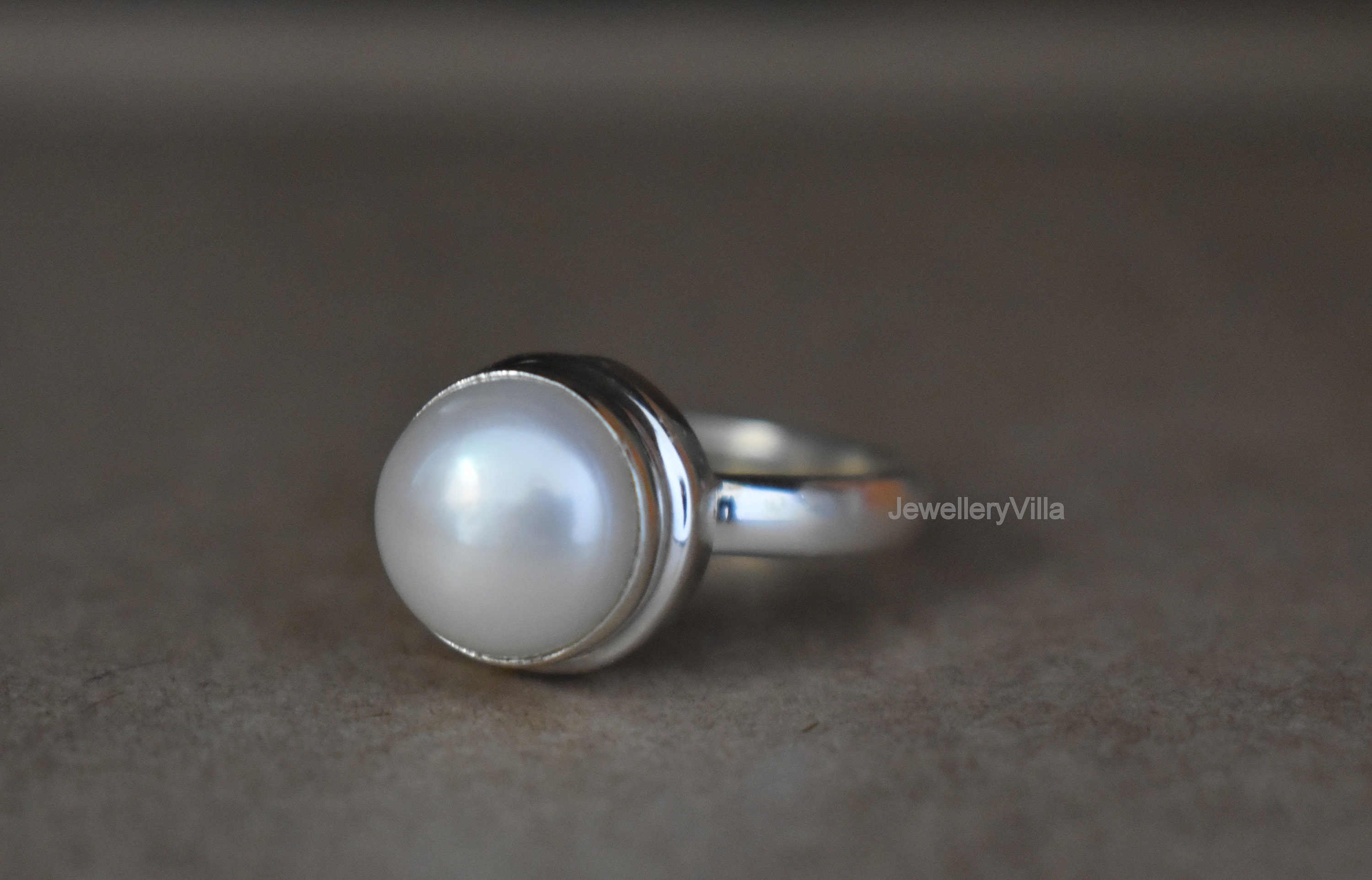 SILVER925 BIG PEARL DESIGN RING/シルバー/リング SILVER925 BIG PEARL DESIGN RING/シルバー/リング