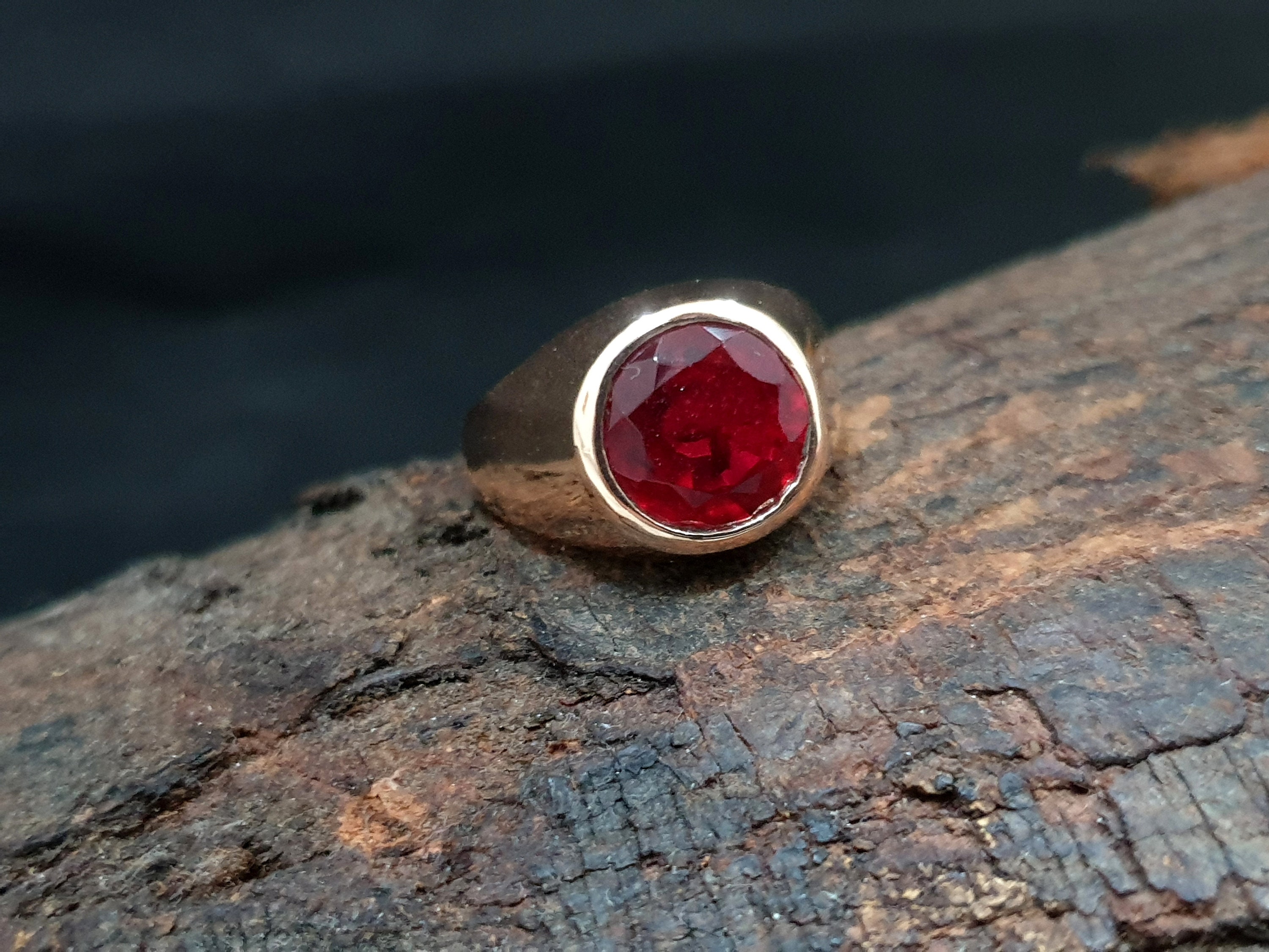 Star Ruby Stone Statement Ring Set in Fine Silver/ Crystal Ring Gift for  Woman Star Ruby Jewelry Big Stone Ring