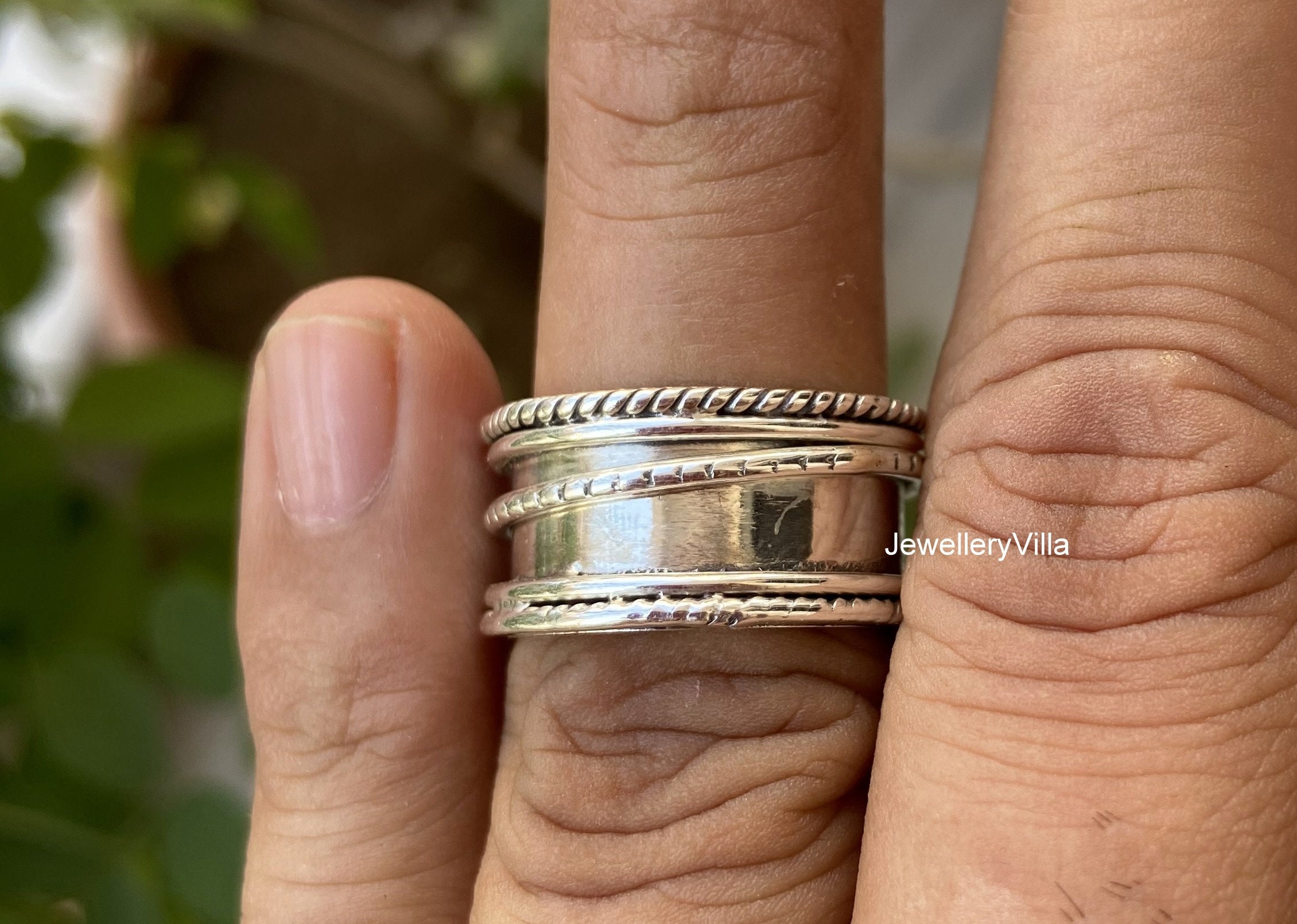 Spinner Silver Ring, Mothers Day Ring, 925 Sterling Silver Ring