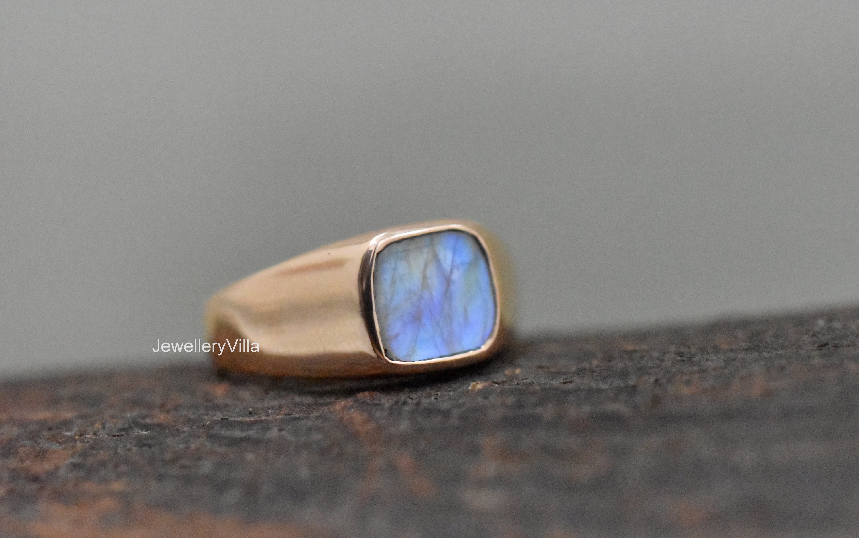 Moonstone Ring Natural Mens Ring 925 Solid Sterling Silver Etsy UK