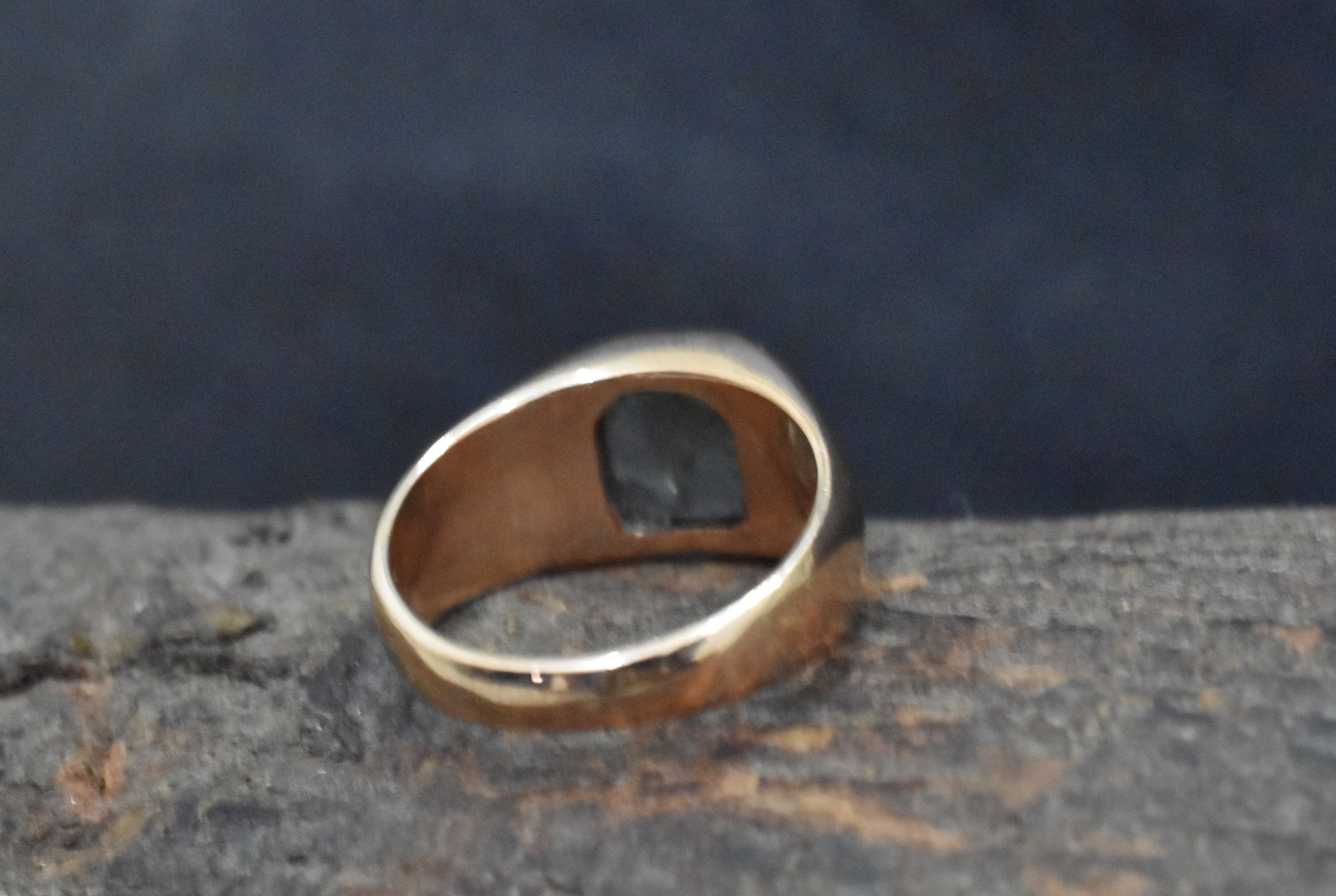 HASH】LABRADORITE SQUARE RING リング 19号 Labradorite square