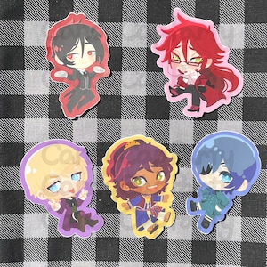 Kuroshitsuji/ Black Butler Sticker Collection- with Undertaker
