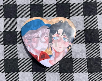 Mr A. BL Manhwa Heart Button