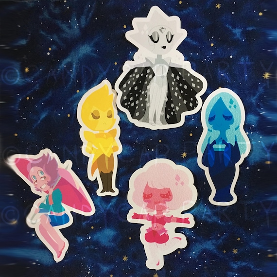 Steven Universe Diamond Authority and Rainbow Quartz 2.0 4 Inch