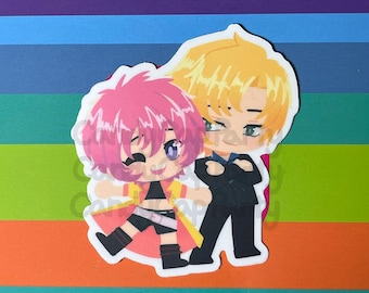 Shuichi and Yuki BL Gravitation sticker