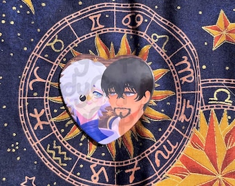 Oregano and Quinoa Heart Button