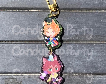 Fellow and Gidel Linked Playfulland Chibi Charm