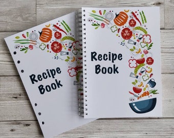 Recipe organizer book | Etsy