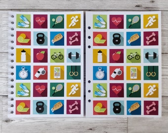 gym diary etsy