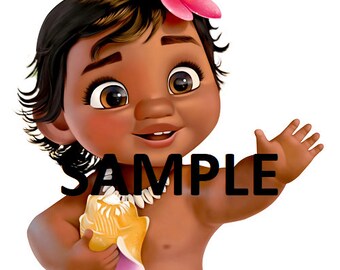 Download Baby moana svg | Etsy