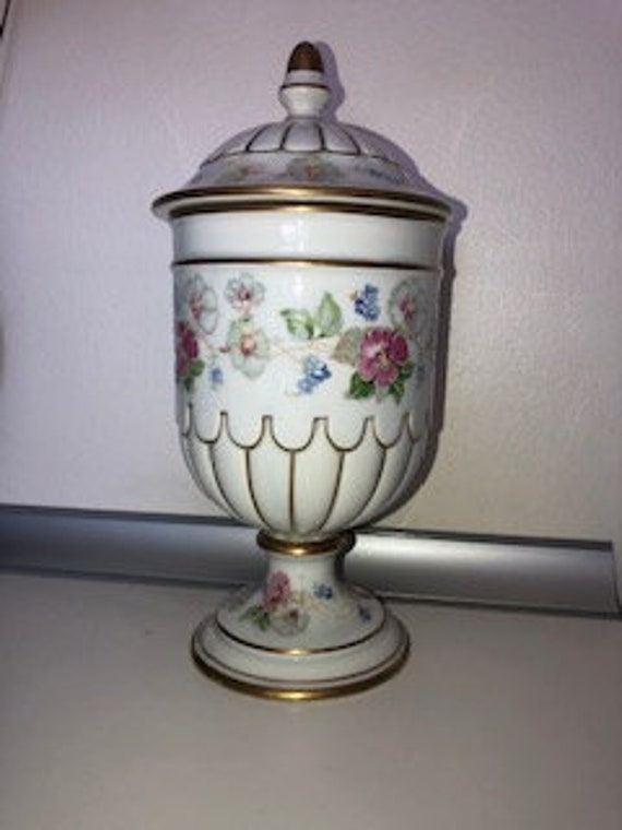 Urne Du 19Ème en Porcelaine Vintage