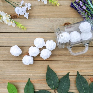 Reusable Mock &quot;Cotton Balls&quot; for Makeup and Spa, Bathroom Cotton Balls, Eco Friendly Cotton Balls, Washable Cotton Balls,