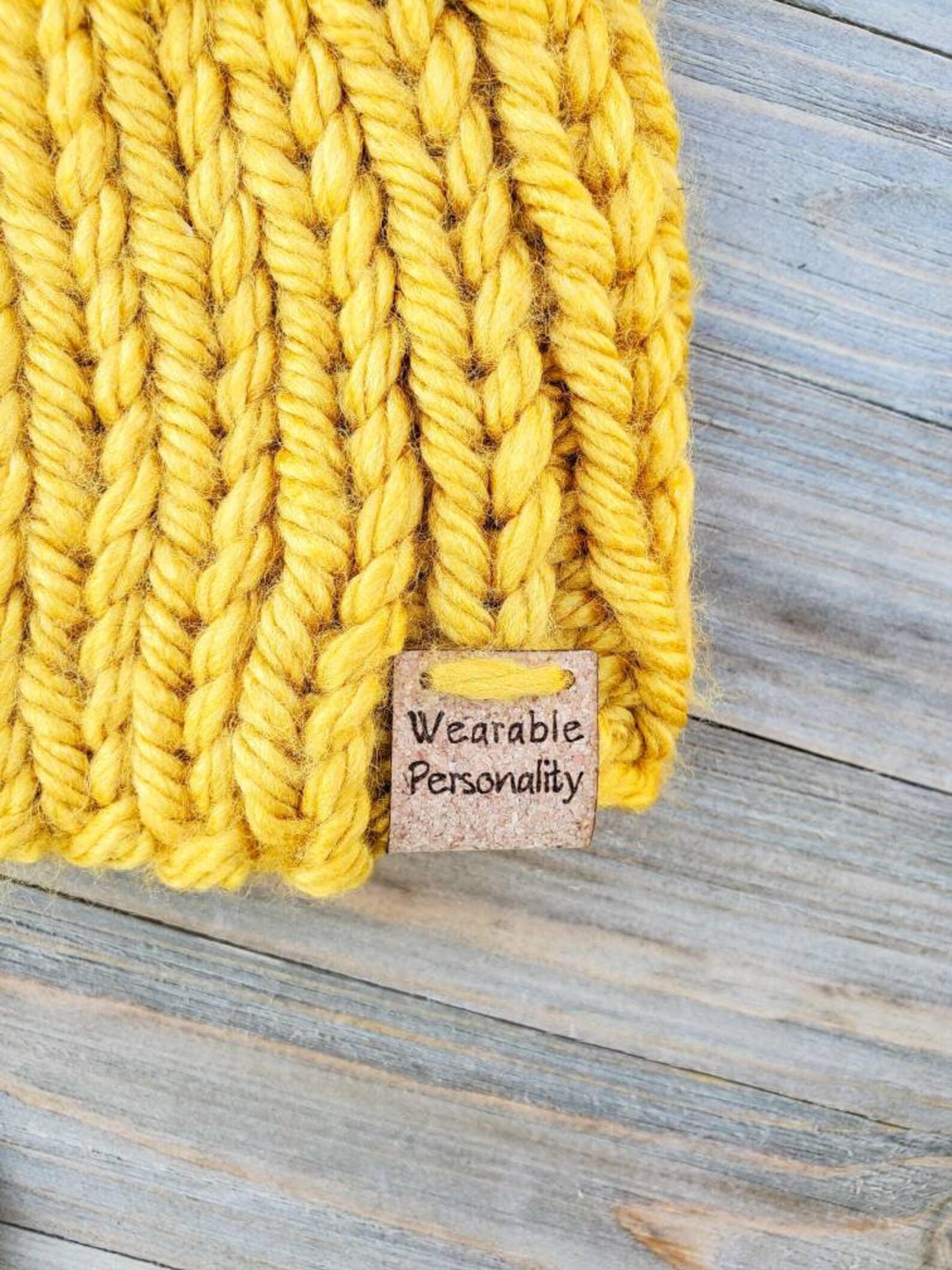 Baby Knit Ribbed Hat Winter Beanie Mustard Baby Hat Faux Etsy