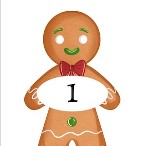 Christmas Cake Walk Printable Set