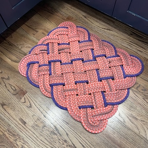 Rock Climbing Rope Rug (large) - Etsy