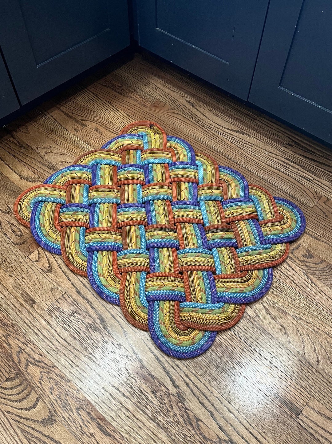 Climbing Rope Rug Large Etsy