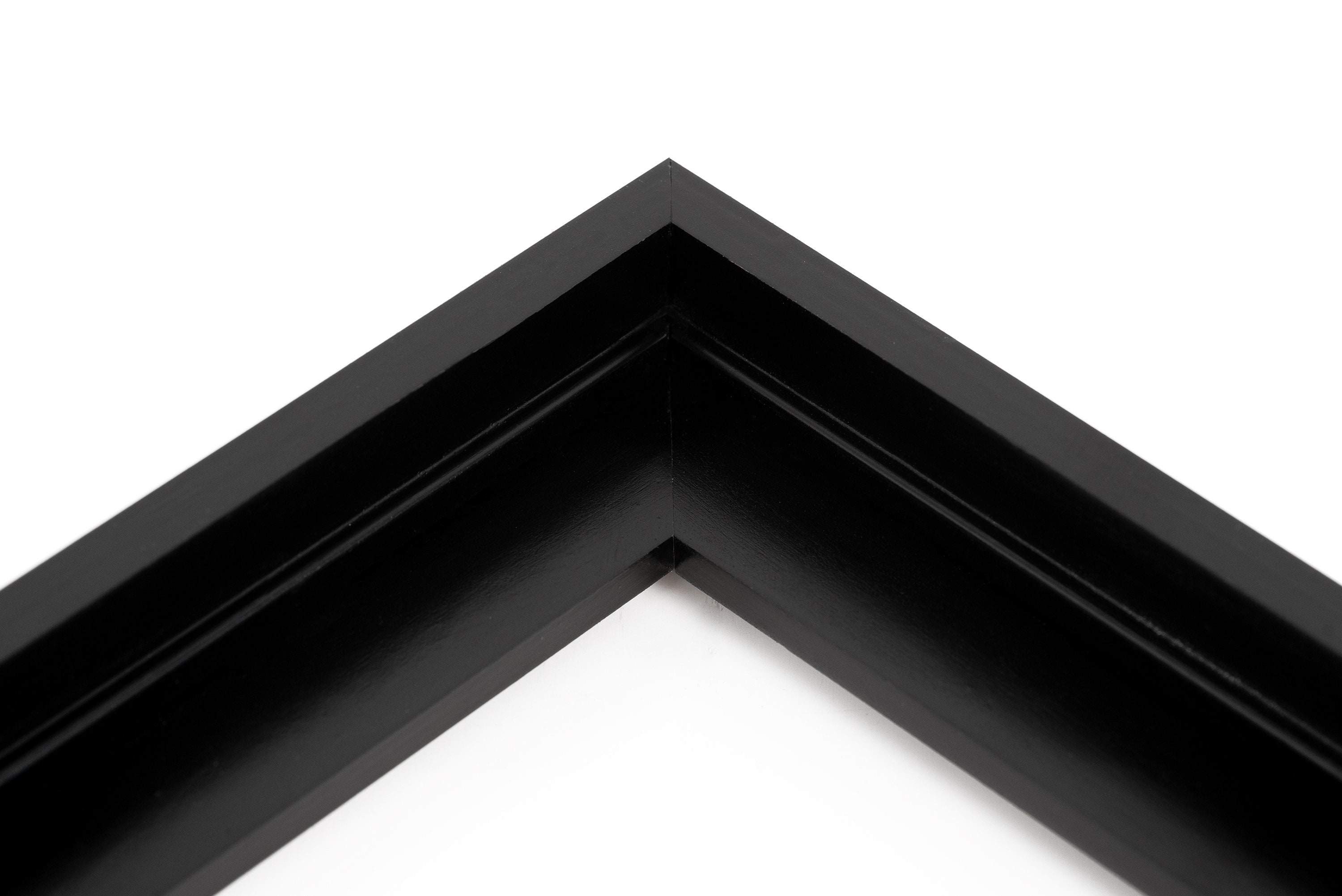 Wood Floater Frame for Canvas Paintings Wood Panels Canvas Etsy