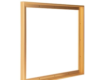 Pixy Canvas 16x20 inch Floater Frame for Canvas Paintings, Wood Panels, Canvas Panels Stretched Canvas Boards Floating Frame Fit