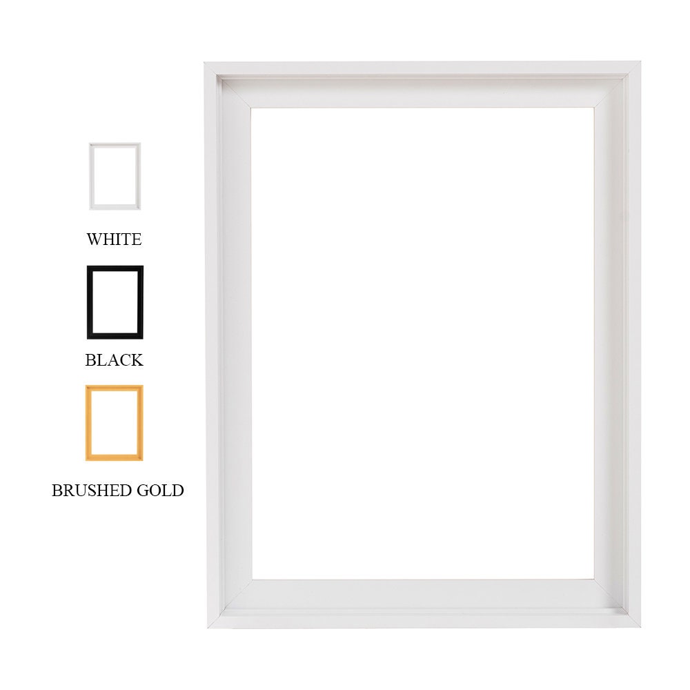 Canvas 12x12 Floating Frame for 12x12 Stretched Canvas — Modern Memory  Design Picture frames