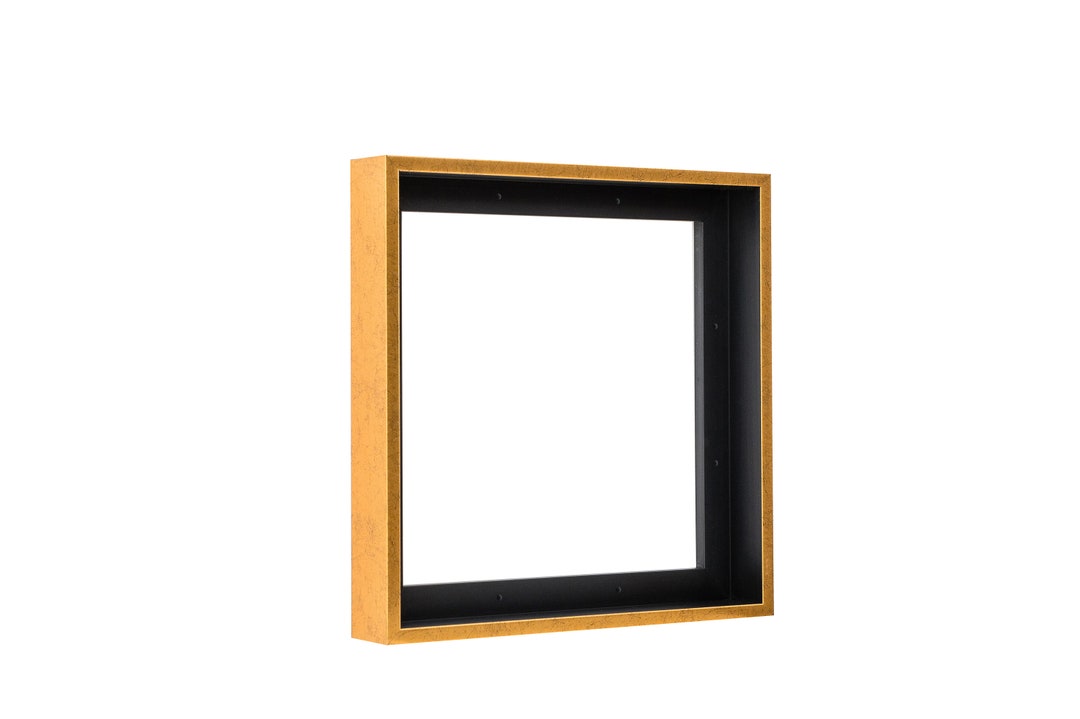 Pixy Canvas Floater Frame for 1.5 Inch Deep Canvas Paintings, Wood