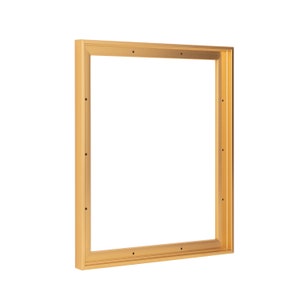 Floater Frames for Canvas Paintings | 12 Colors | Floater Frame for Stretched Canvas, Panels and Artwork | 1-3/8&quot; Thick for 3/4&quot; Deep Canvas