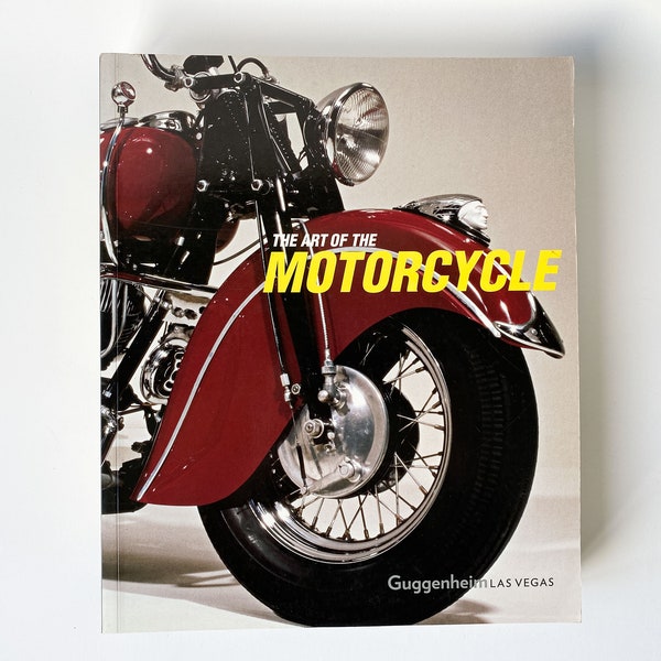 Die Kunst des Motorrad-Thomas Krens - Recyceltes Motorrad Geschichte Katalogbuch Guggenheim Las Vegas 1998-Edition 2001-Kaffeetischbuch