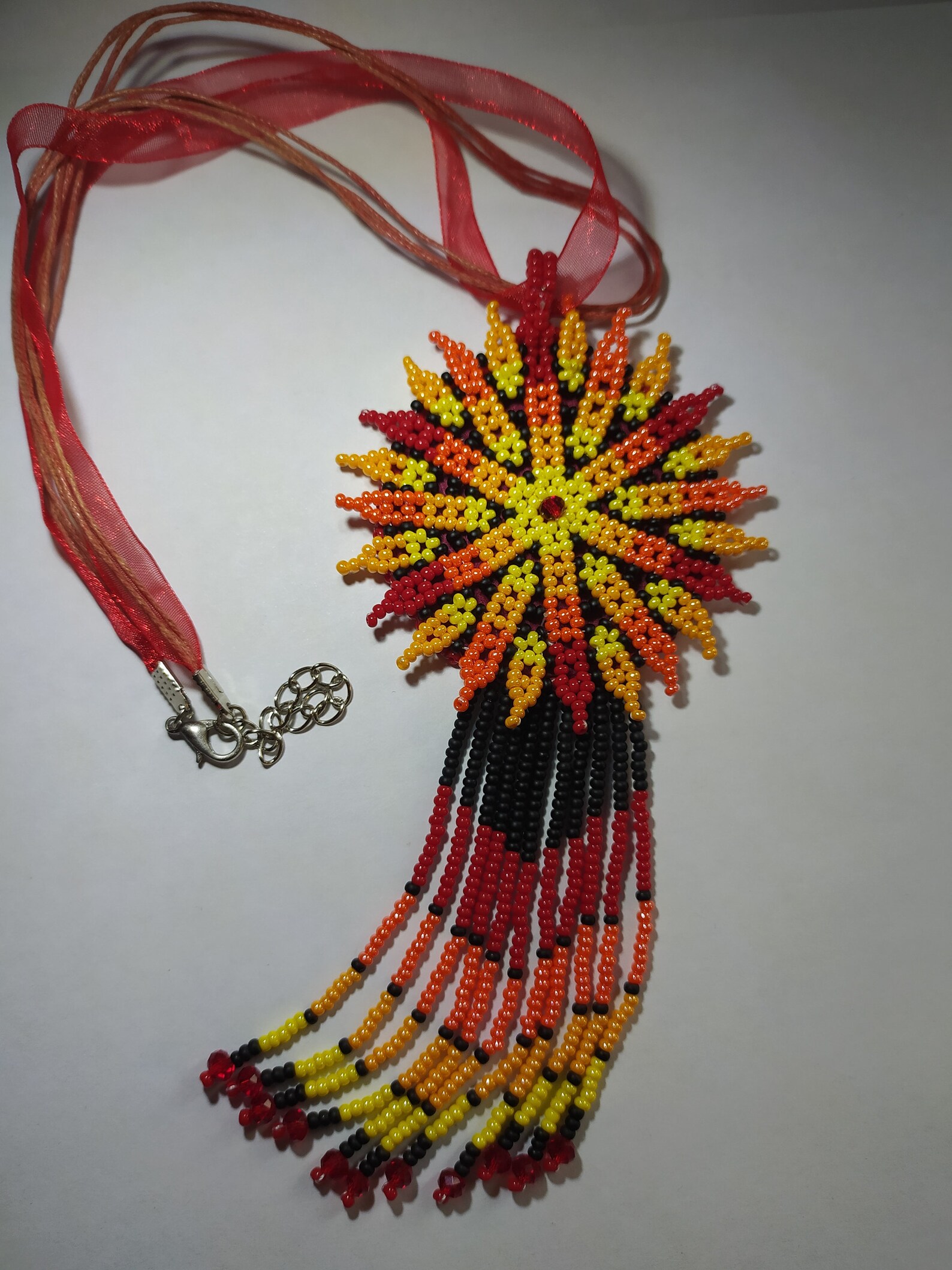 Collier Amérindien - Pièce Ethnique Et Unique D'occasion