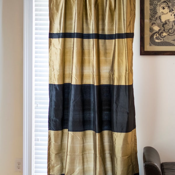 Silk Curtains Etsy
