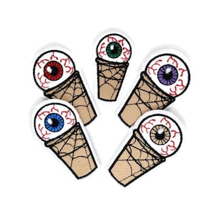 Eyeball Ice cream patch.