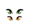 Embroidered  Dragon eyes patches. product logo