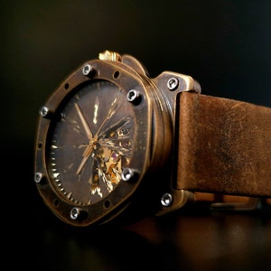 Brass automatic watch discount