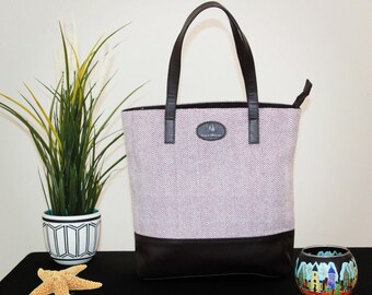 Women Vegan Leather Tote | shoulder bag | laptop bag | zipper tote | Huge Sale | gift for women | large purse | spacious Tote | Tote Bag