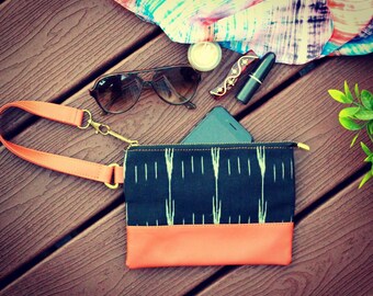 Women’s Vegan Leather Pouch | womens pouch | zipper pouch | cosmetic pouch | gift for her | gift for women | coin purse | anniversary gift