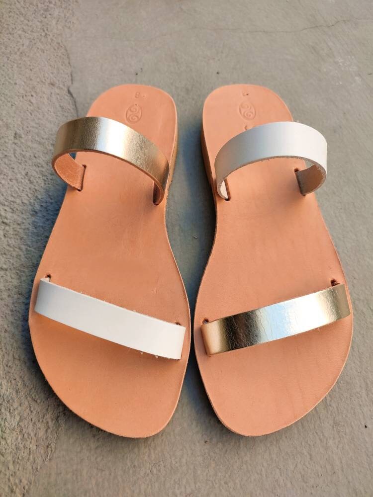 Two Strap Sandals - Etsy