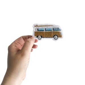 Retro Van Iron On Patch | Summer Patches | Patches for Jean Jacket | Patches for Back to School