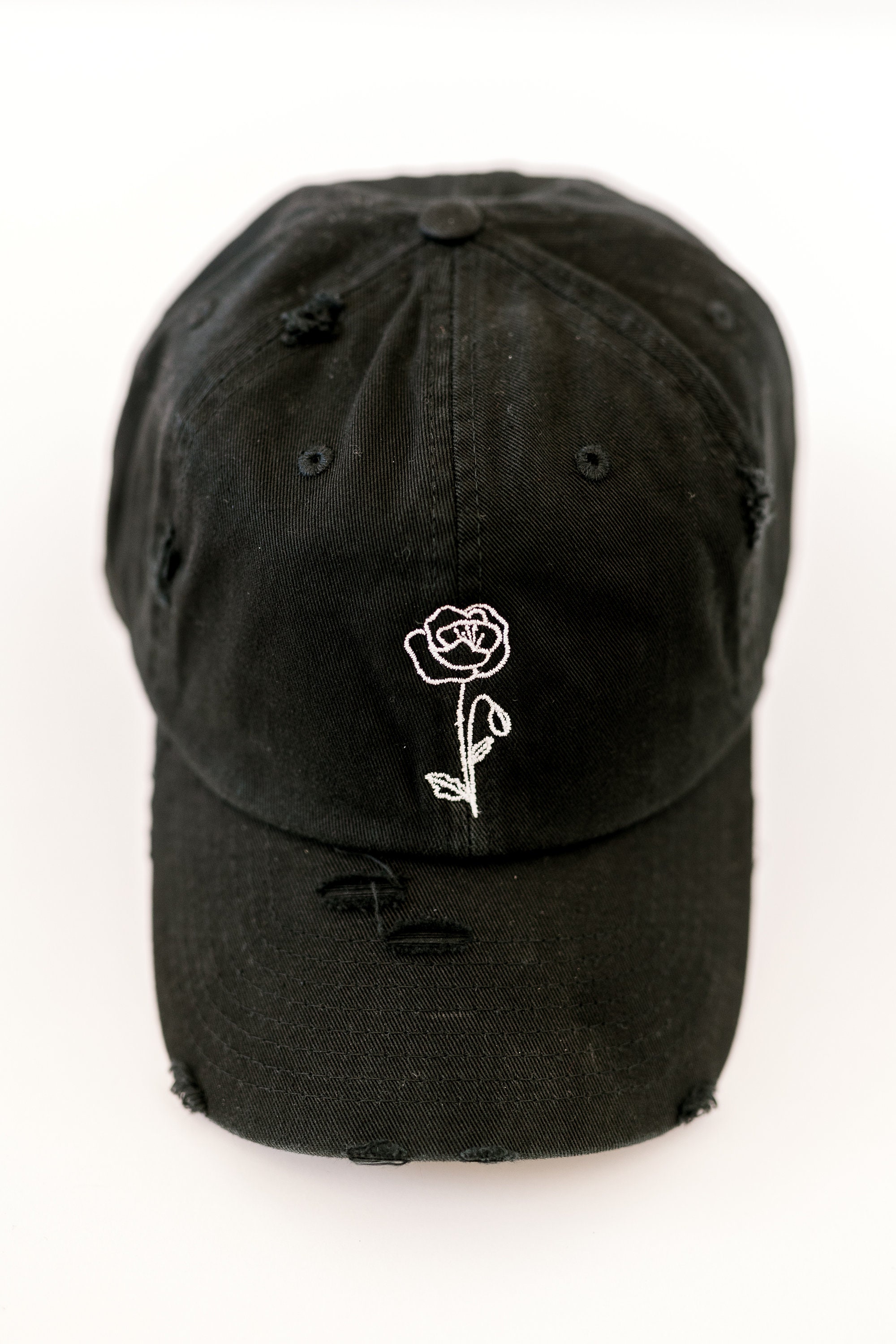 Poppy August Monthly Embroidered Flower Hat Collection  display picture 1