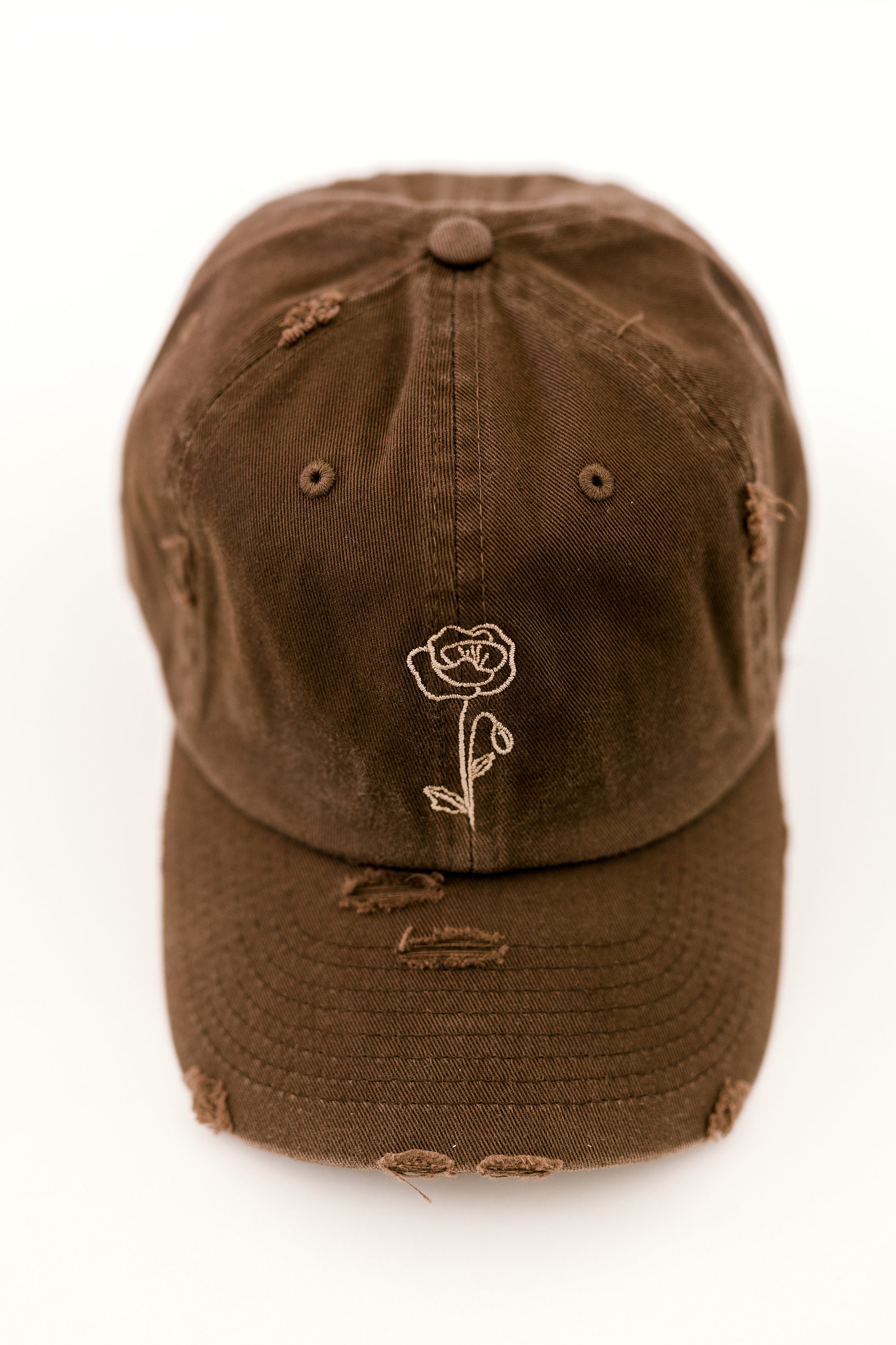 Poppy August Monthly Embroidered Flower Hat Collection  display picture 2