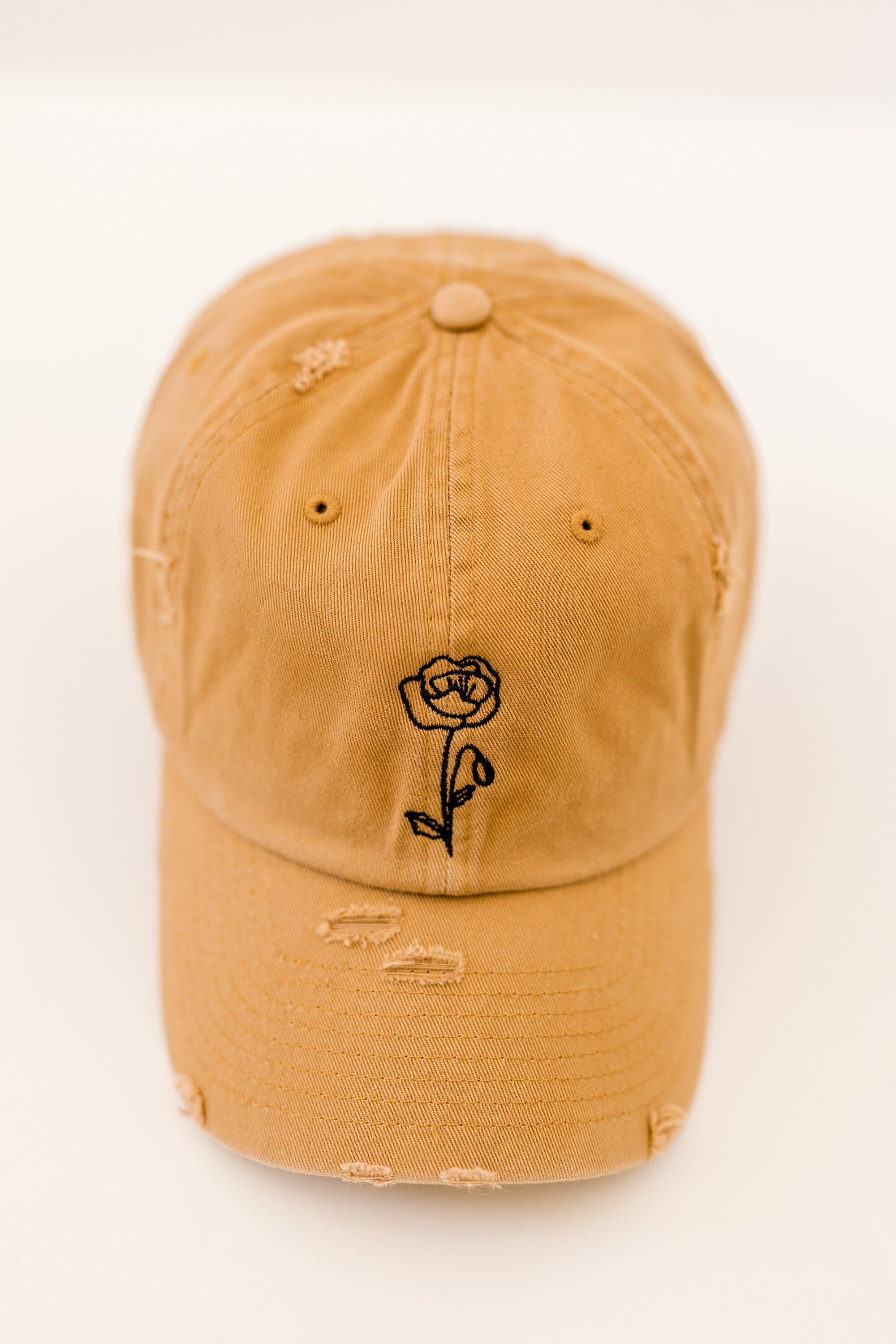 August Hats Aqua Floral Embellished Hat rare Poppy August Birth Flower - Bucket Hat - Etsy main image 3
