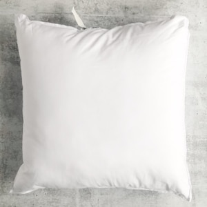 Pillow Insert | 17 x 17 Pillow Insert | Synthetic Down Alternative Pillow Insert| Karate Chop Pillow Insert | Home Decor