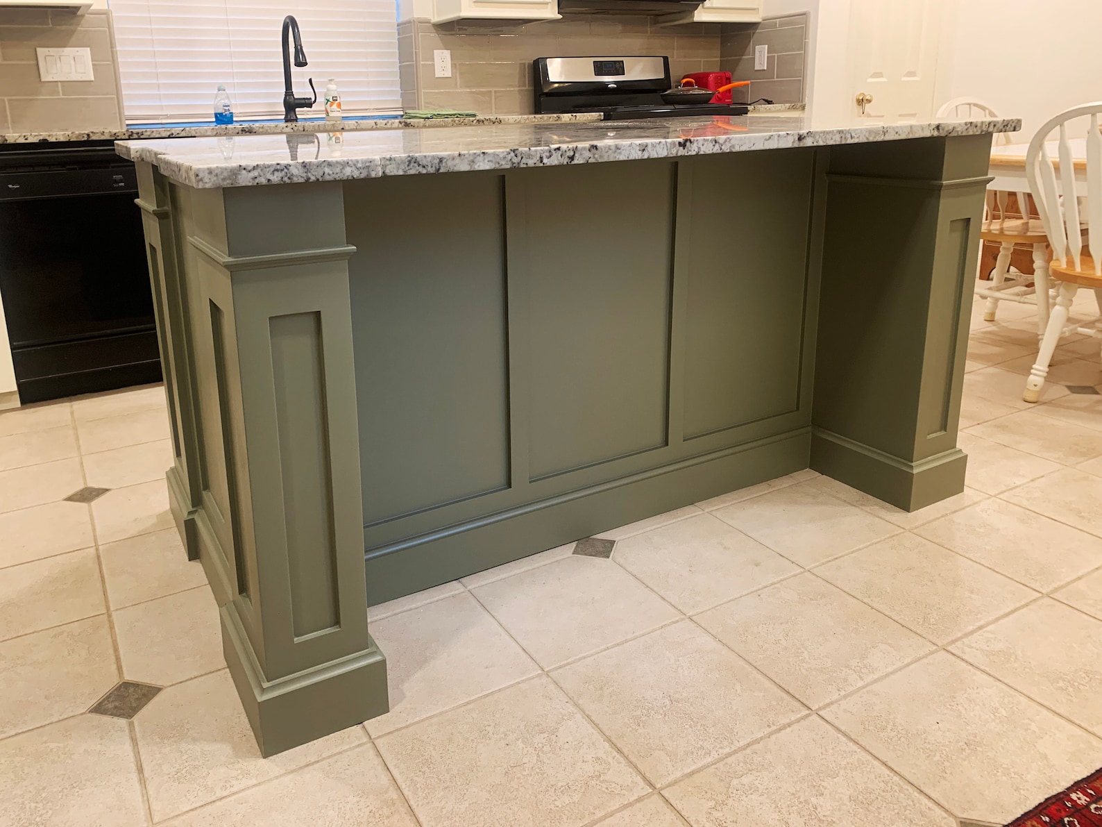 Classic Kitchen Island with Seating Etsy