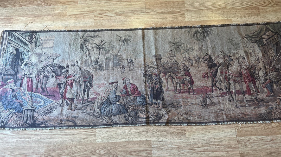 Antique Belgium Tapestry Etsy