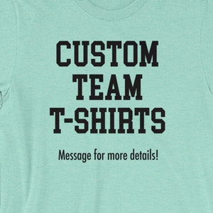 Cheer personalizzato Team camicie per pratica/giochi/eventi