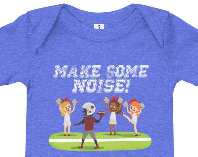 Make Some Noise Infant Bodysuit for Game Day