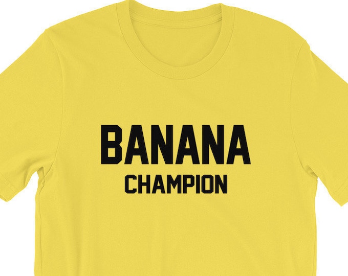 Banana Champion Cheer Camp T-Shirt